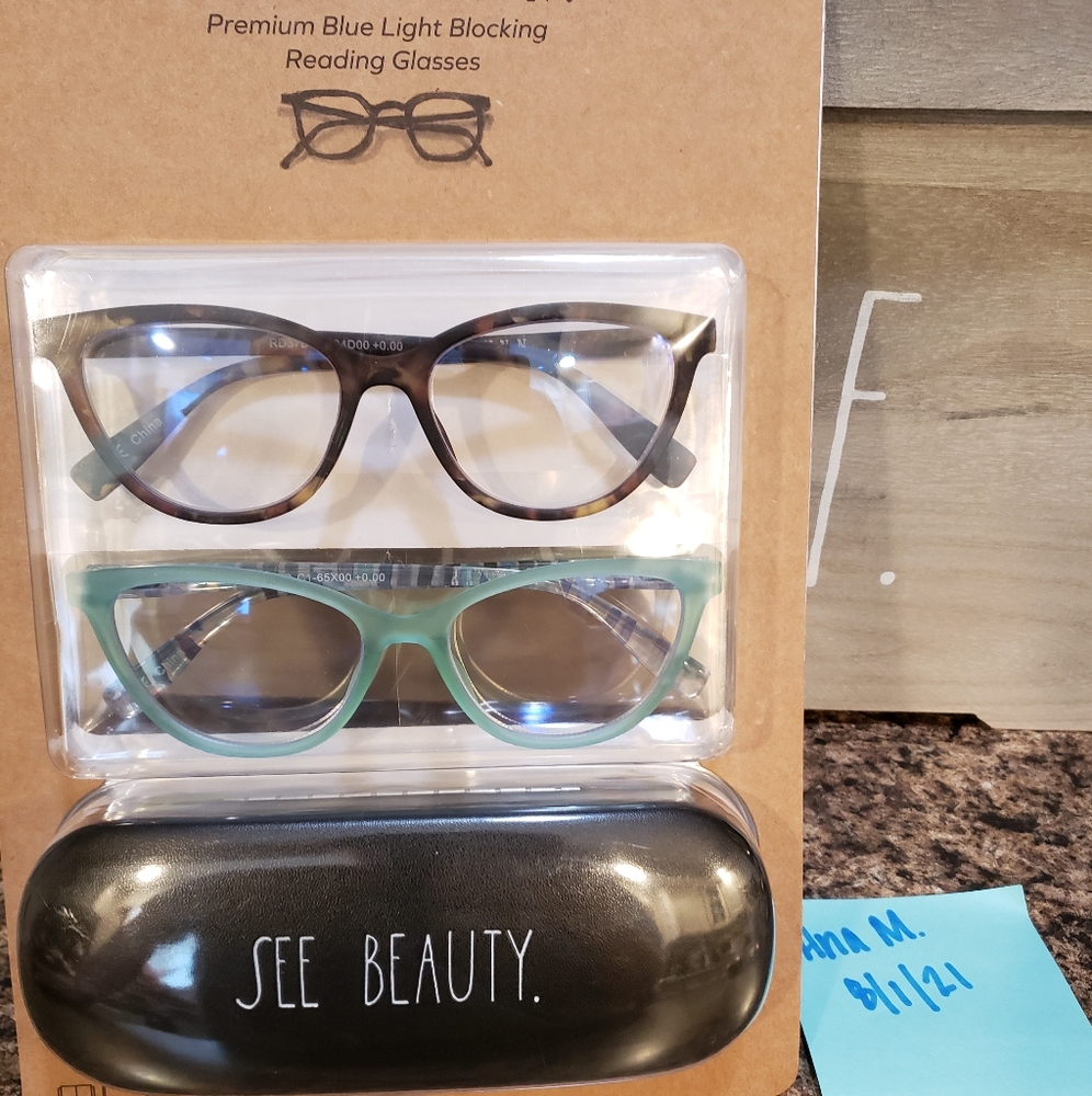 Rae Dunn Blue Light Blocking Glasses SEE BEAUTY